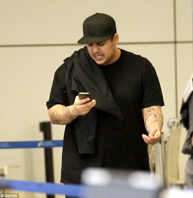 Rob Kardashian investigated for criminal threats