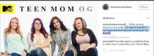 Amber Portwood announces she is quitting Teen Mom OG