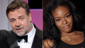 Azealia Banks and Russell Crowe
