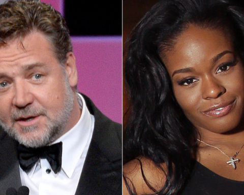 Azealia Banks and Russell Crowe