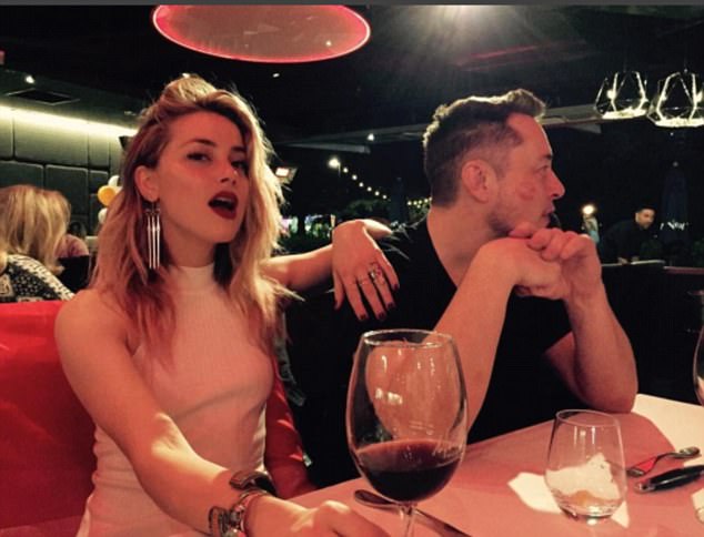 Amber Heard and Elon Musk confirmed relationship