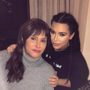 Kim Kardashin and Caitlyn Jenner