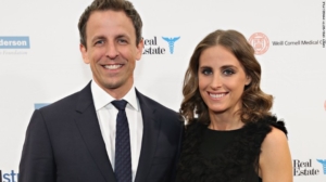 Seth Meyers and wife, Alexi Ashe, welcome new son