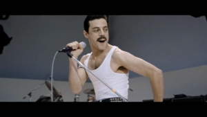 Rami Malek in Bohemian Rhapsody