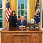 Kim Kardashian West meets with President Trump